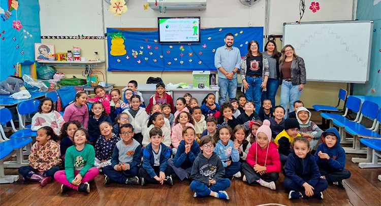 Projeto ‘Fiscais Ambientais Mirins’ nas escolas municipais