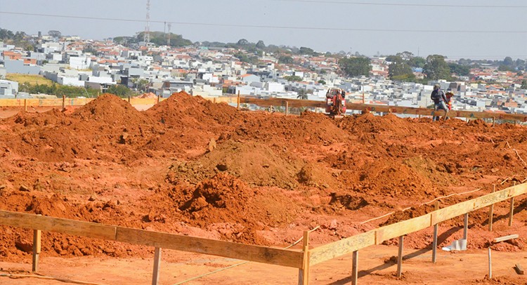 Obras do CAPS Infantil em andamento