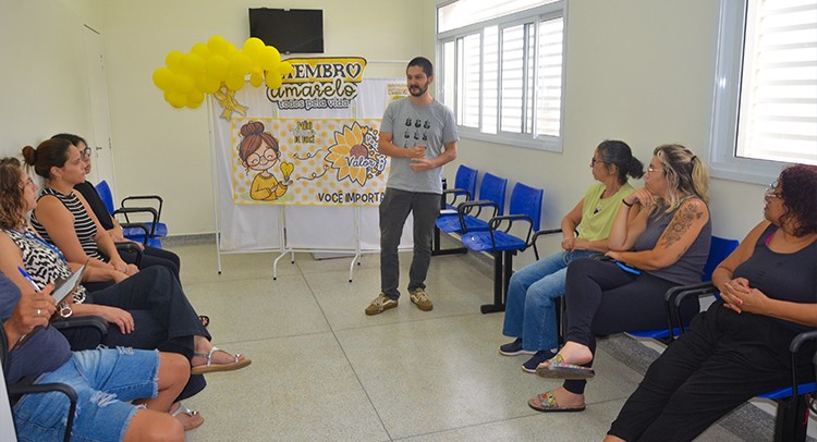 Usuários da UBS Paineiras/São Domingos participam de palestra sobre ansiedade