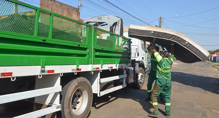 Serviço do Meio Ambiente já recolheu mais de 45 toneladas de materiais inservíveis