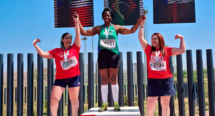 Atleta da Prefeitura bate recorde Sul-Americano no Chile
