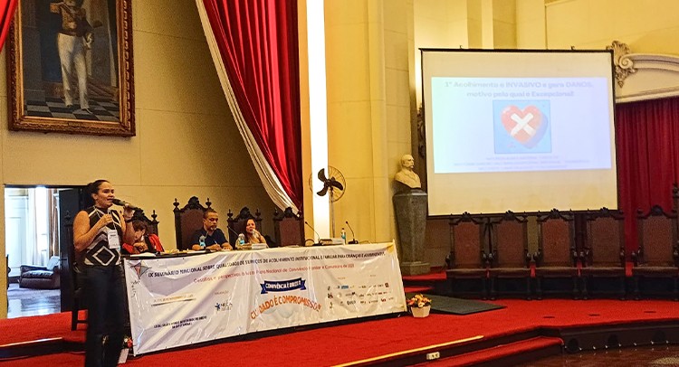 Ação Social é convidada para apresentação em Seminário Nacional de Acolhimento