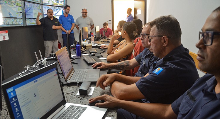 Prefeitura promove capacitação de agentes sobre câmeras de monitoramento