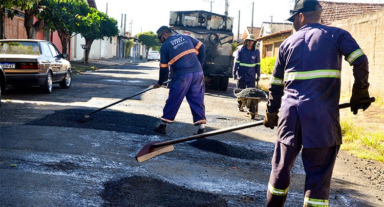 Prefeitura realiza mais 1.030 reparos em vias públicas em menos de 60 dias