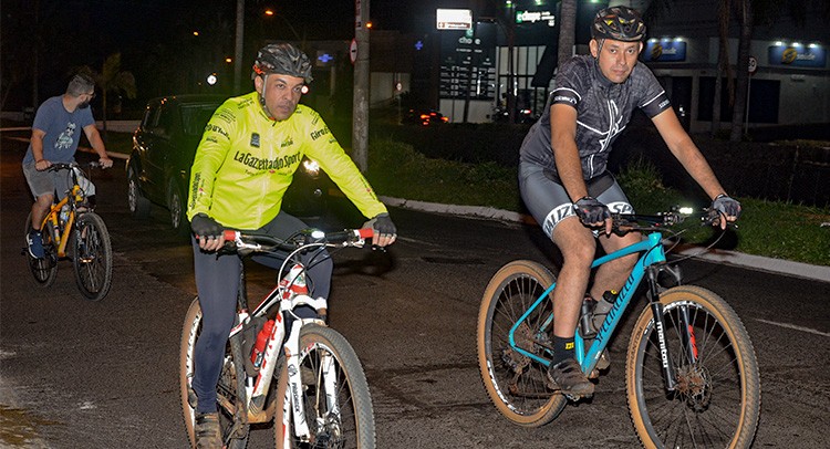 Passeio Ciclístico Noturno na Estação