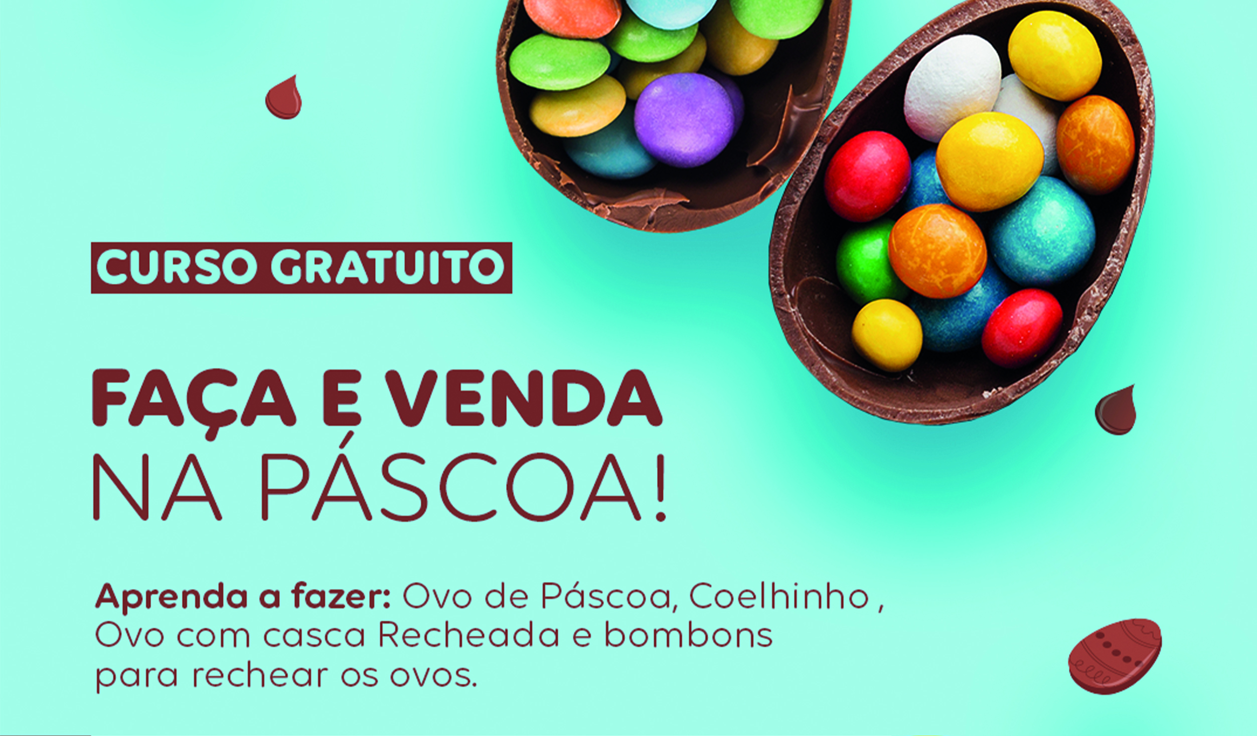 Oficinas de Páscoa contam com 140 vagas disponíveis