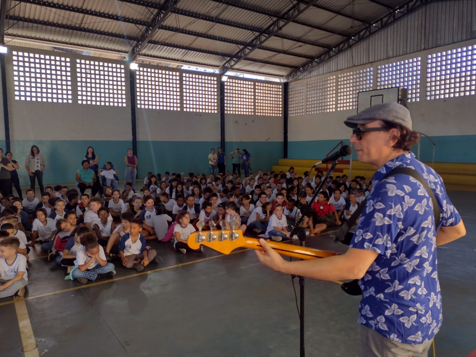 Escolas Municipais recebem oficinas do Projeto Sementes Musicais