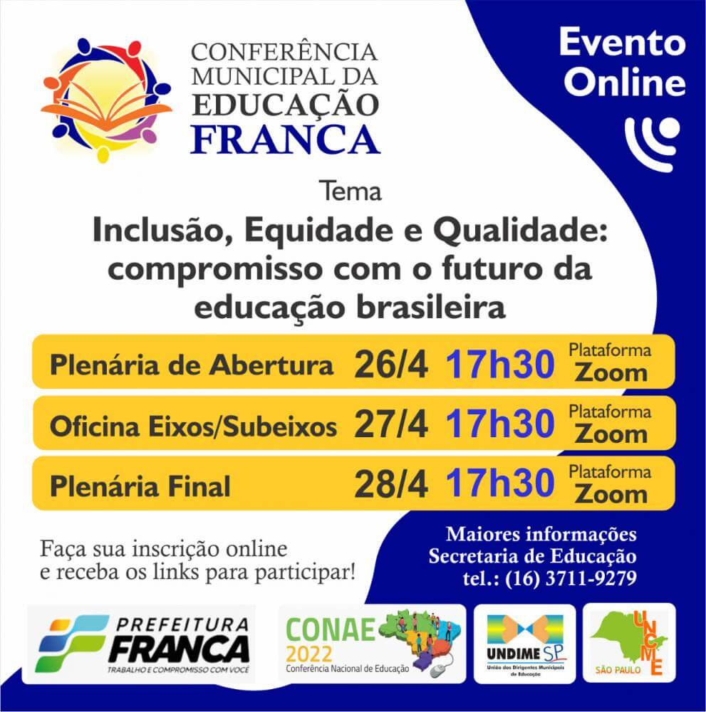 Conferência M. da Educação 2022