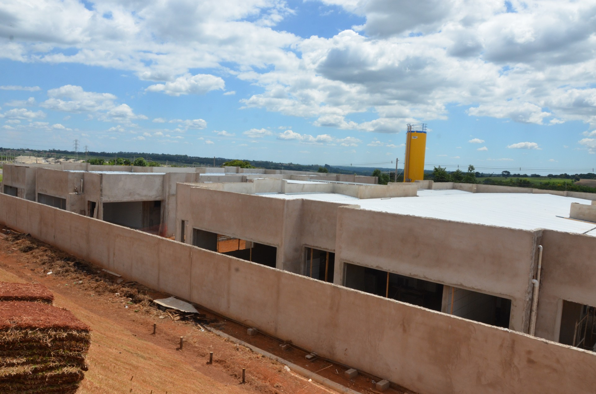 Creche do bairro Nossa Senhora das Graças em fase de acabamento