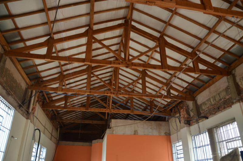 Obras no prédio da Antiga Mogiana continuam