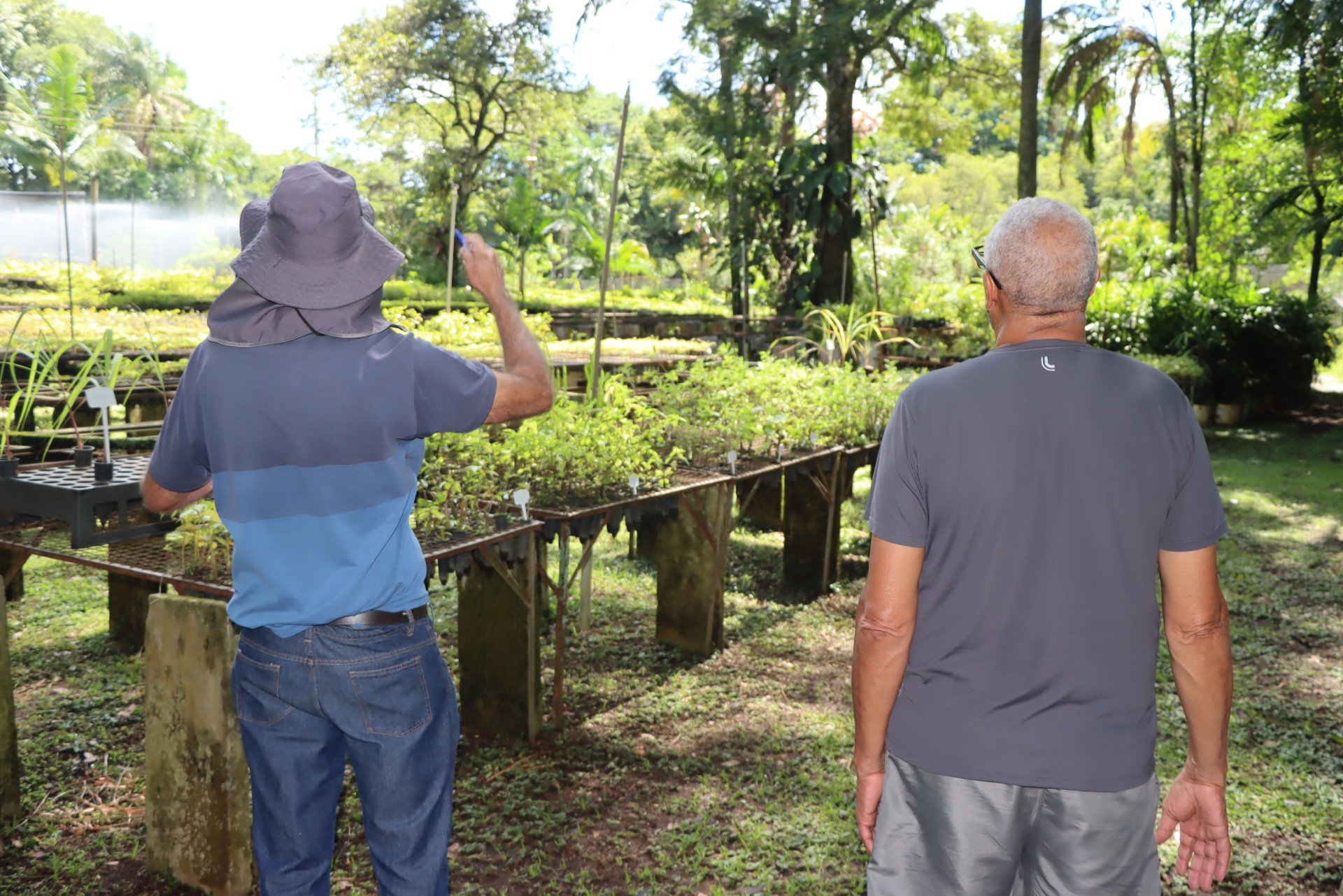 Jardim Zoobotânico recebe visita de alunos da Esac