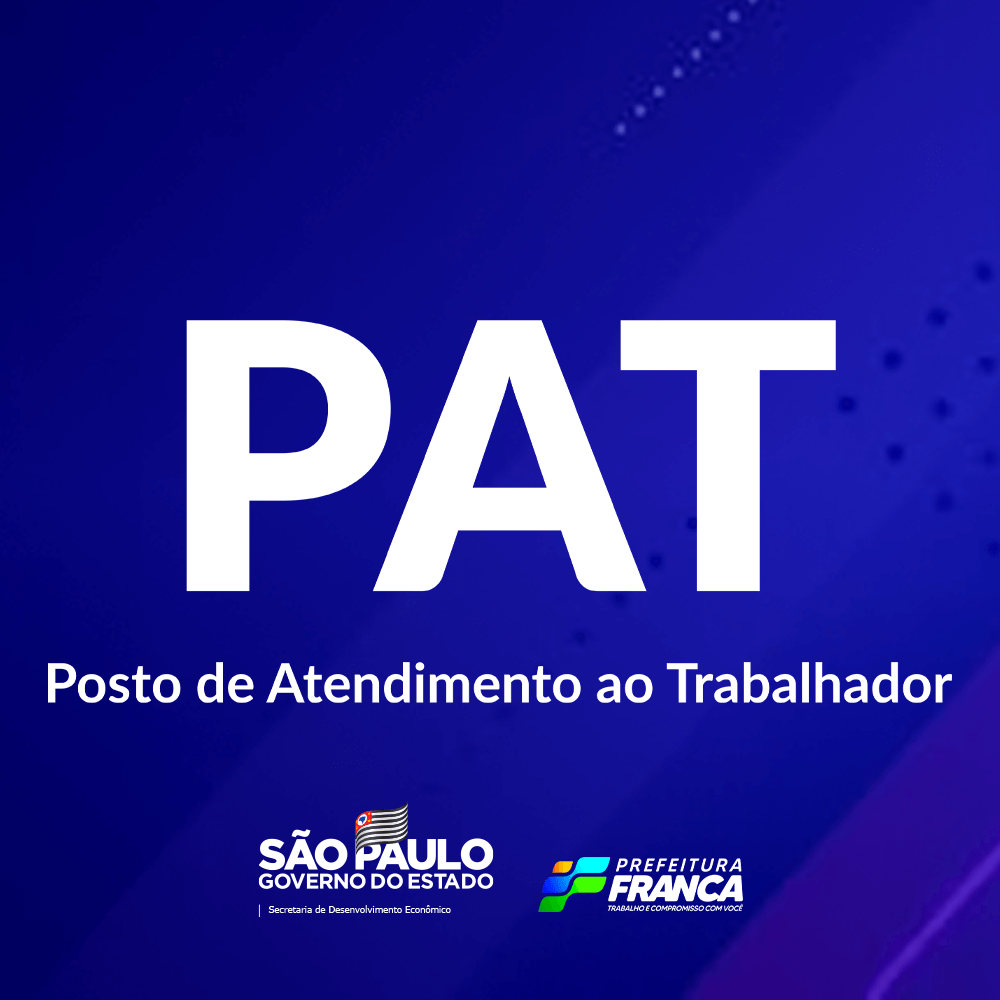 PAT anuncia mais de 50 vagas de emprego