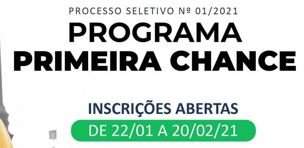Primeira Chance recebe quase 3 mil inscrições