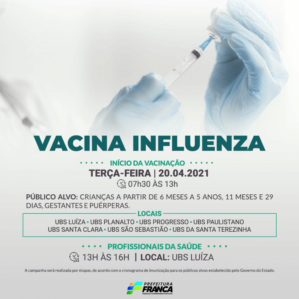 Vacinação contra Influenza