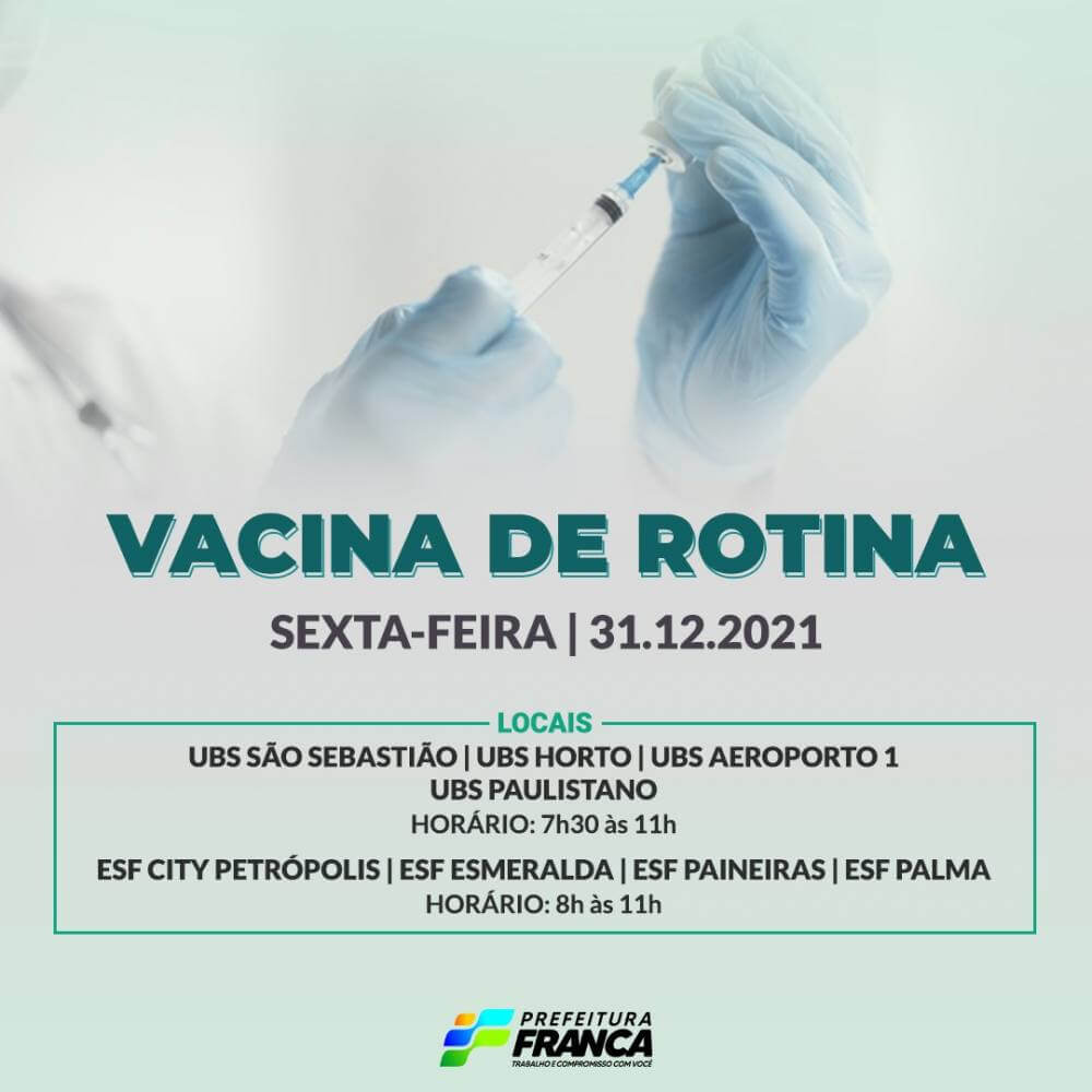 Campanha Nacional de Multivacinação (Vacinas de Rotina)