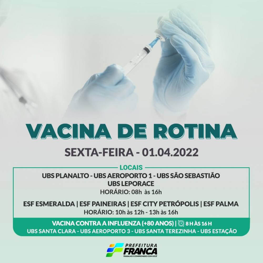 Campanha de Multivacinação (Vacinas de Rotina)