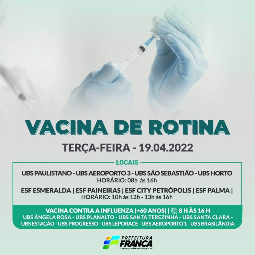 Campanha de Multivacinação (Vacinas de Rotina)