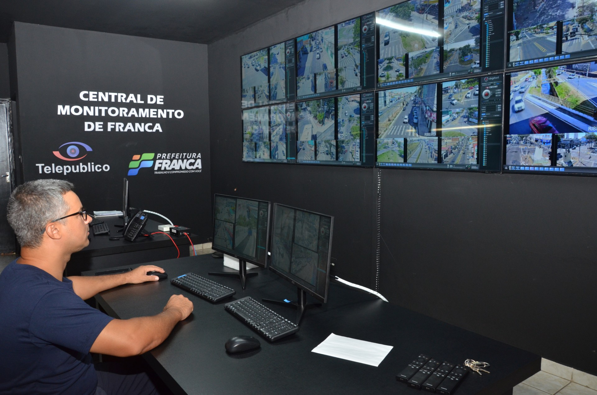 Central de Monitoramento auxilia no combate a criminalidade