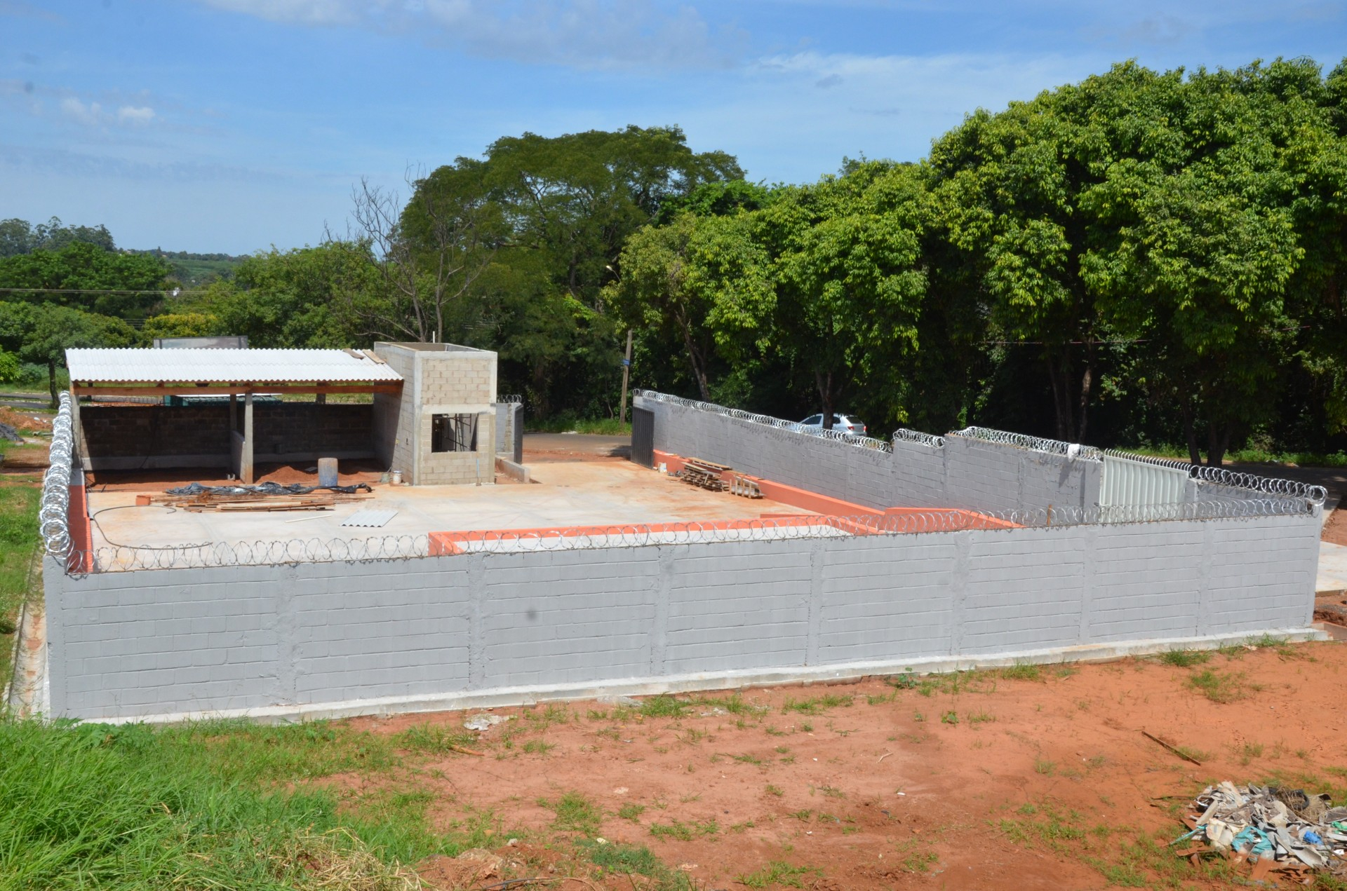 Prefeitura com obras em fase final do novo Ecoponto