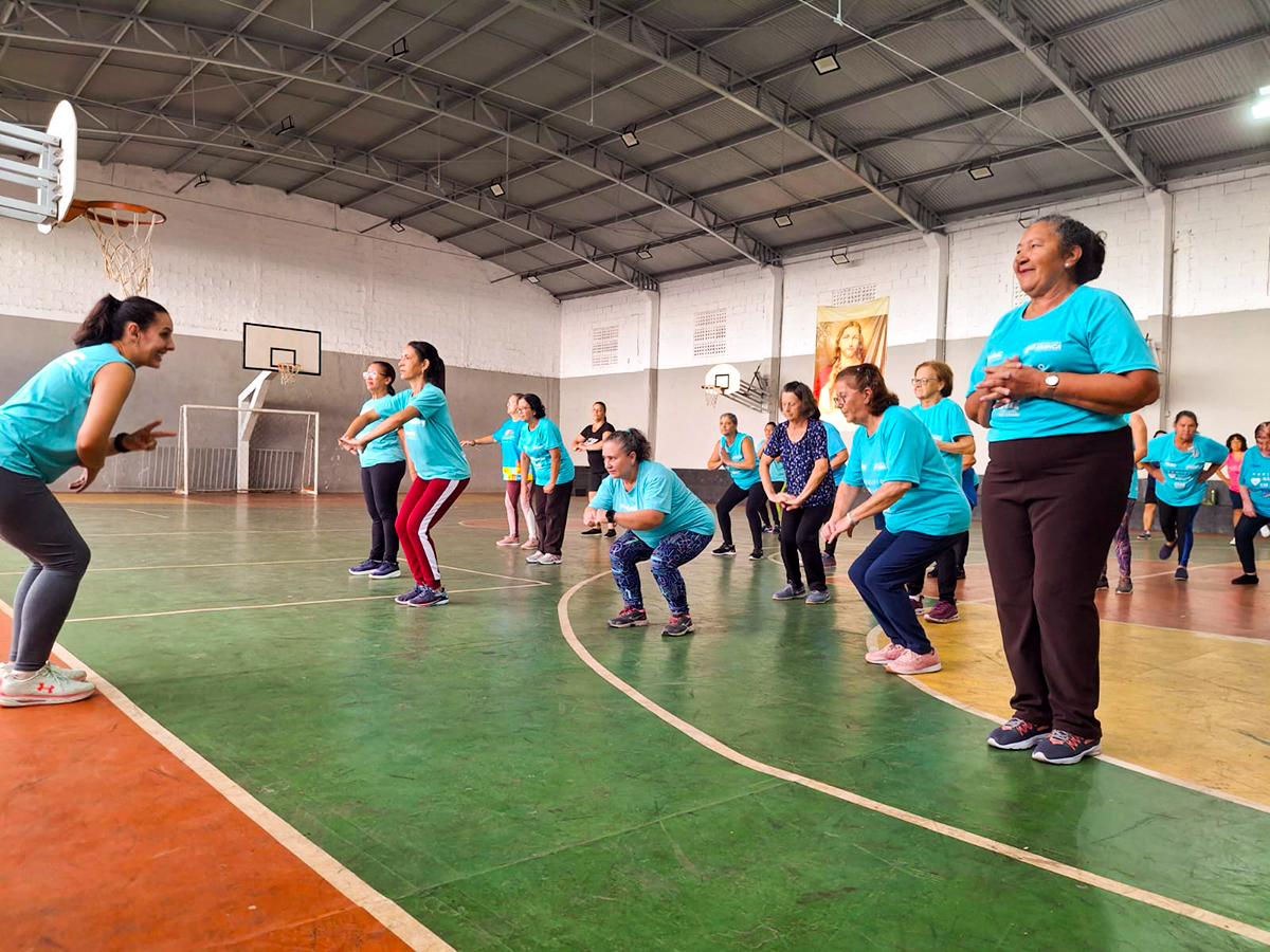 Saúde em Ação leva atividade física e estilo de vida saudável para mais de 800 pessoas