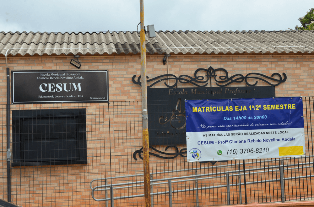 Educação de Jovens e Adultos recebe inscrições até sexta-feira