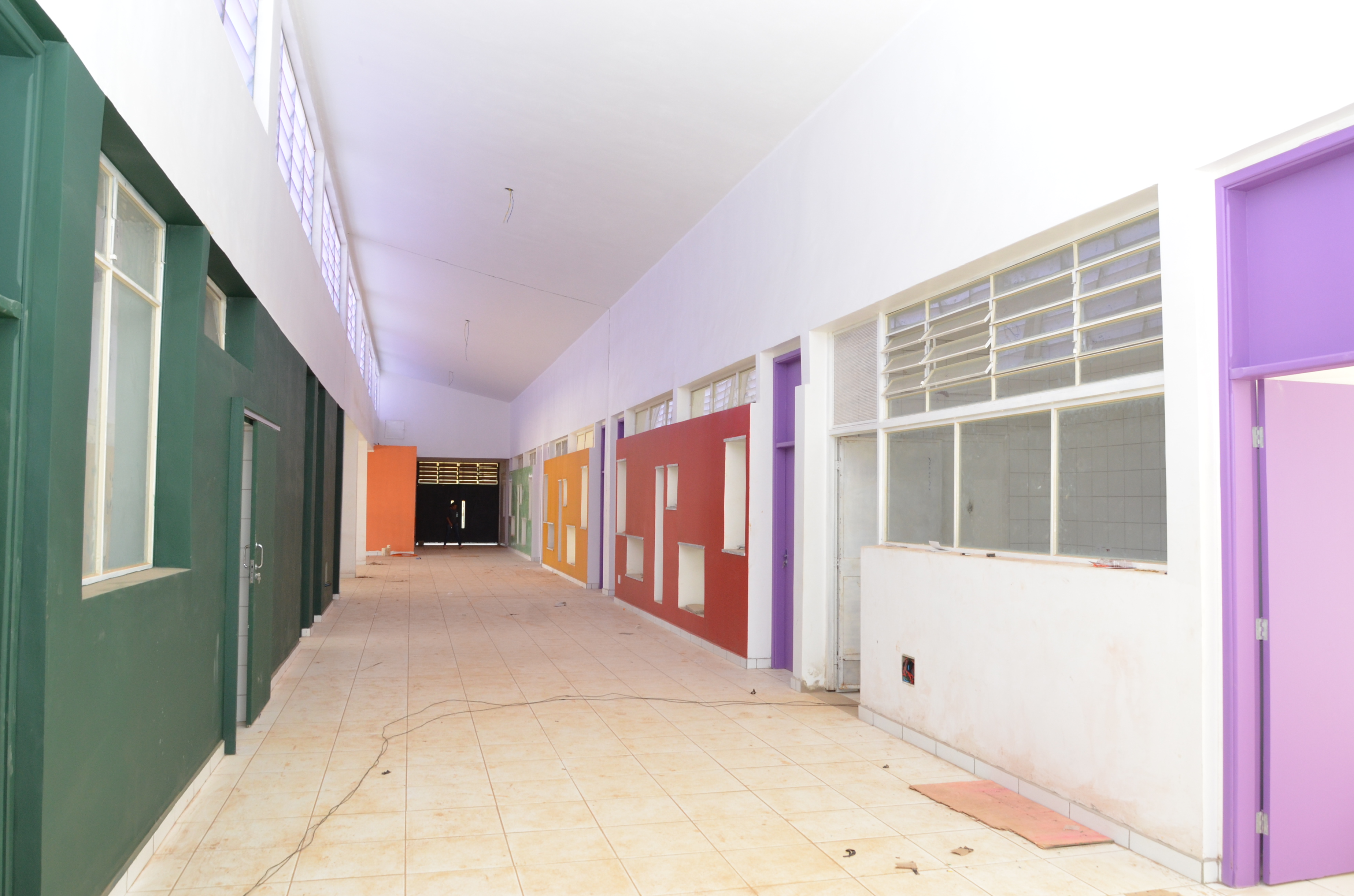 Obras avançam em Creche do Paraíso