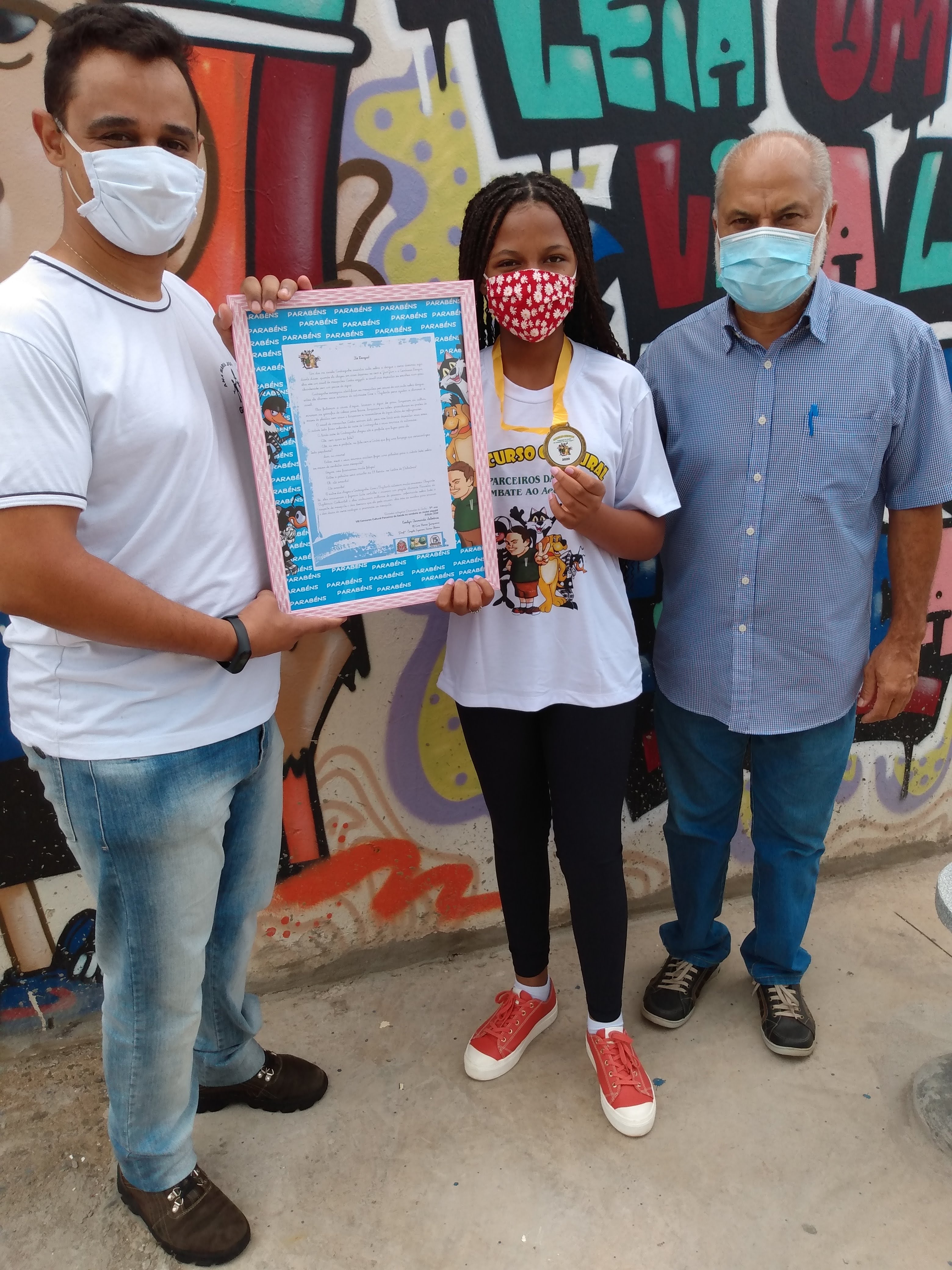 Saúde premia mais alunos do Concurso Cultural