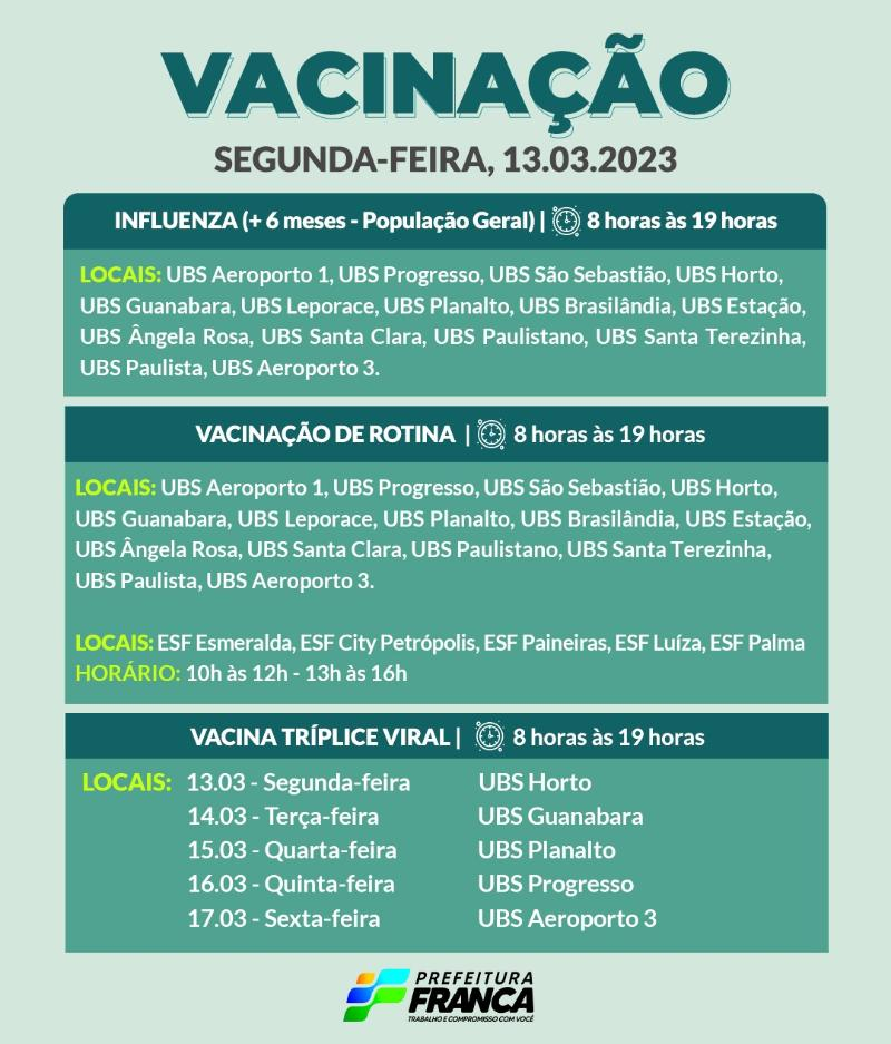 Vacinas de Rotina