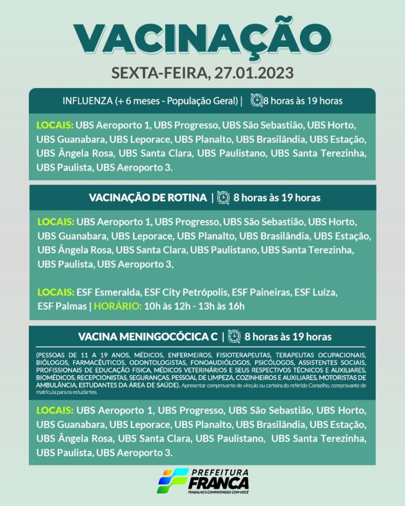 Vacinas de Rotina