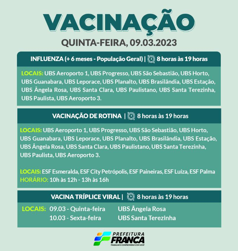 Vacinas de Rotina