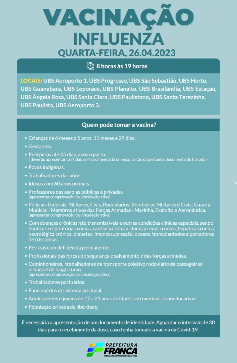Campanha Influenza