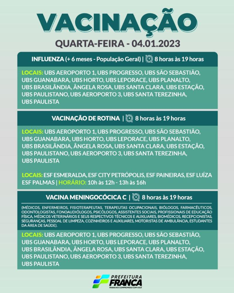 Vacinas de Rotina