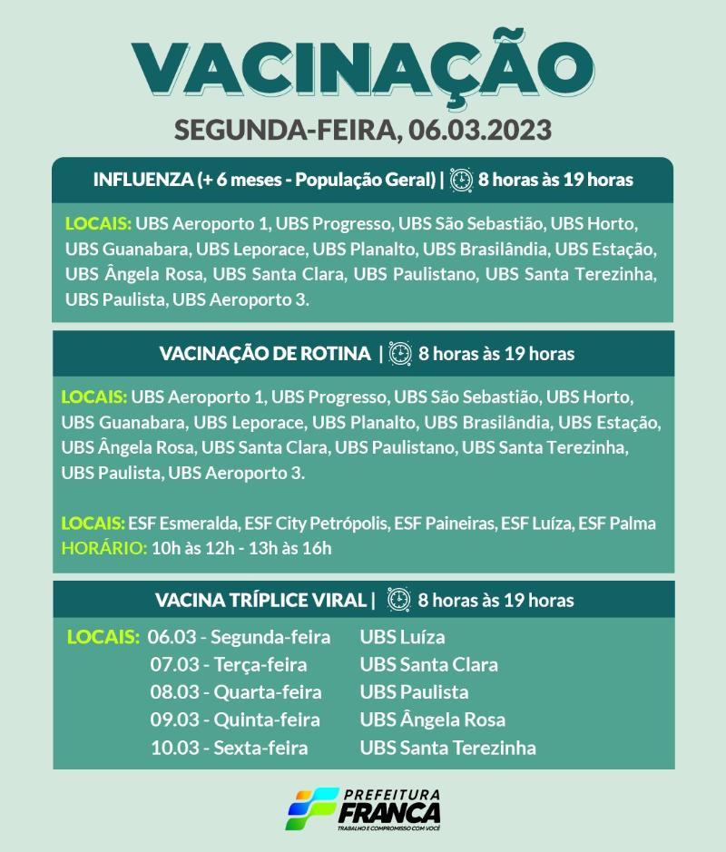 Vacinas de Rotina