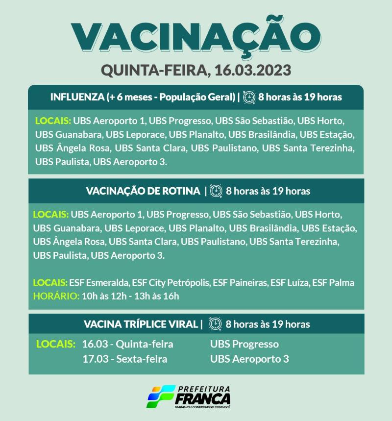 Vacinas de Rotina