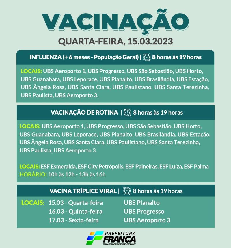 Vacinas de Rotina