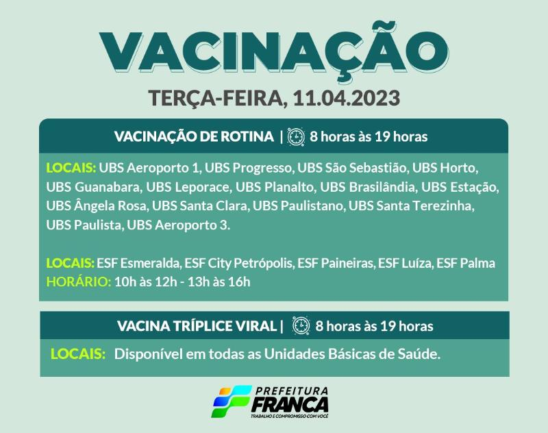 Vacinas de Rotina