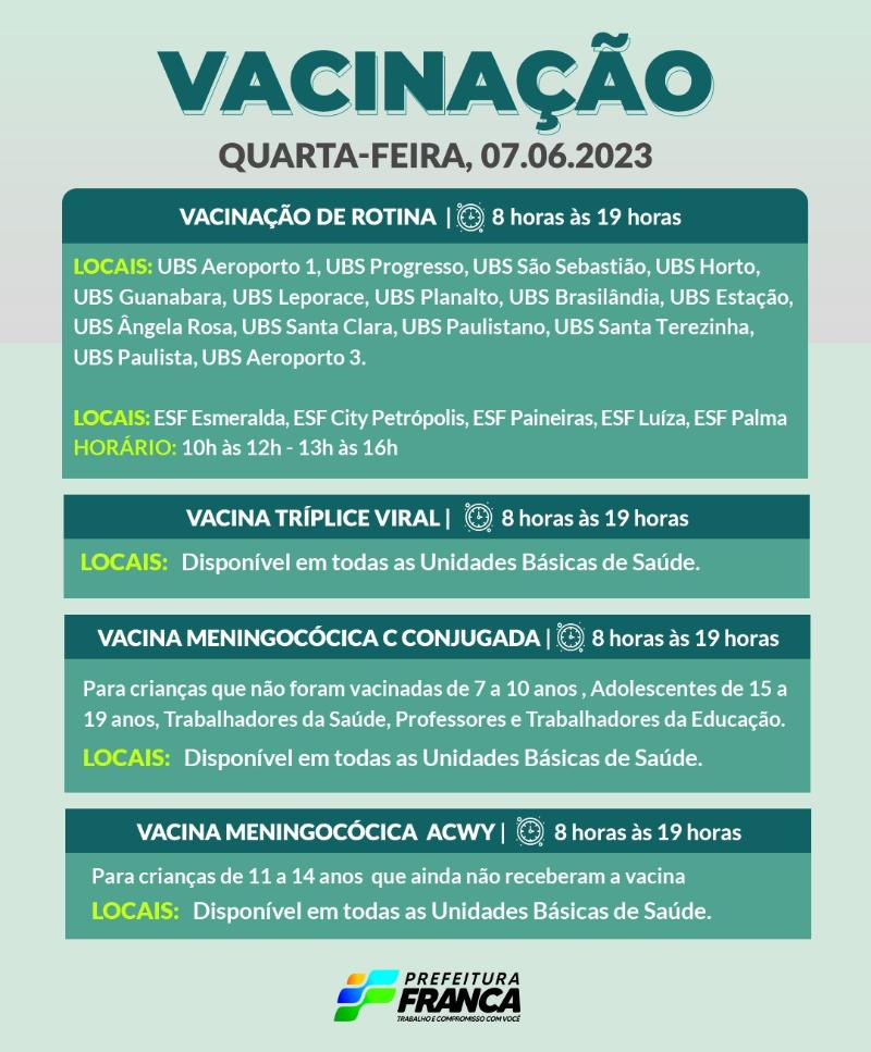 Vacinas de Rotina