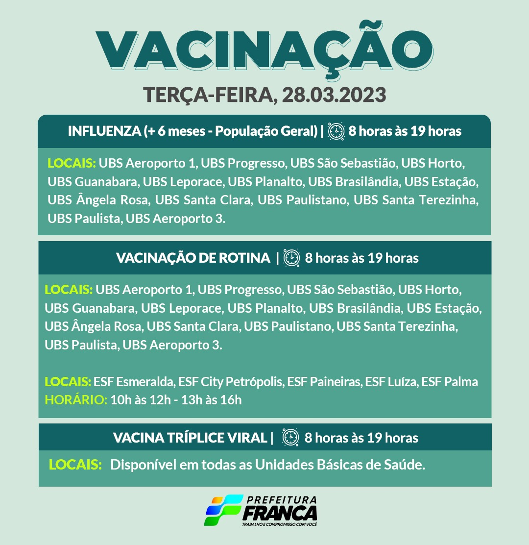 Vacinas de Rotina