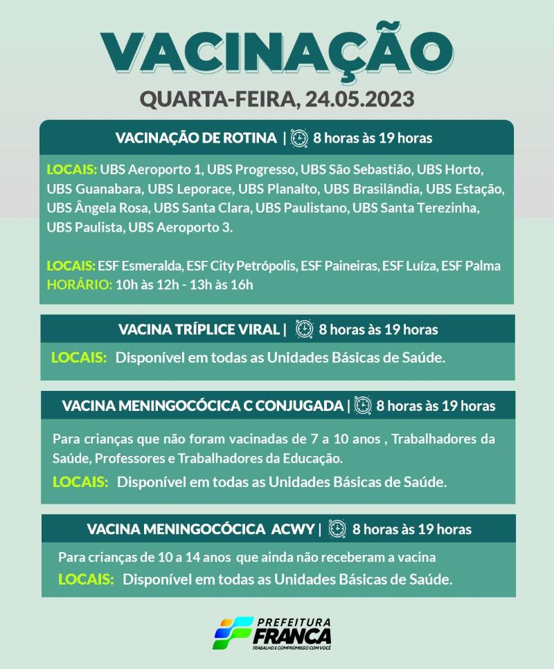 Vacinas de Rotina