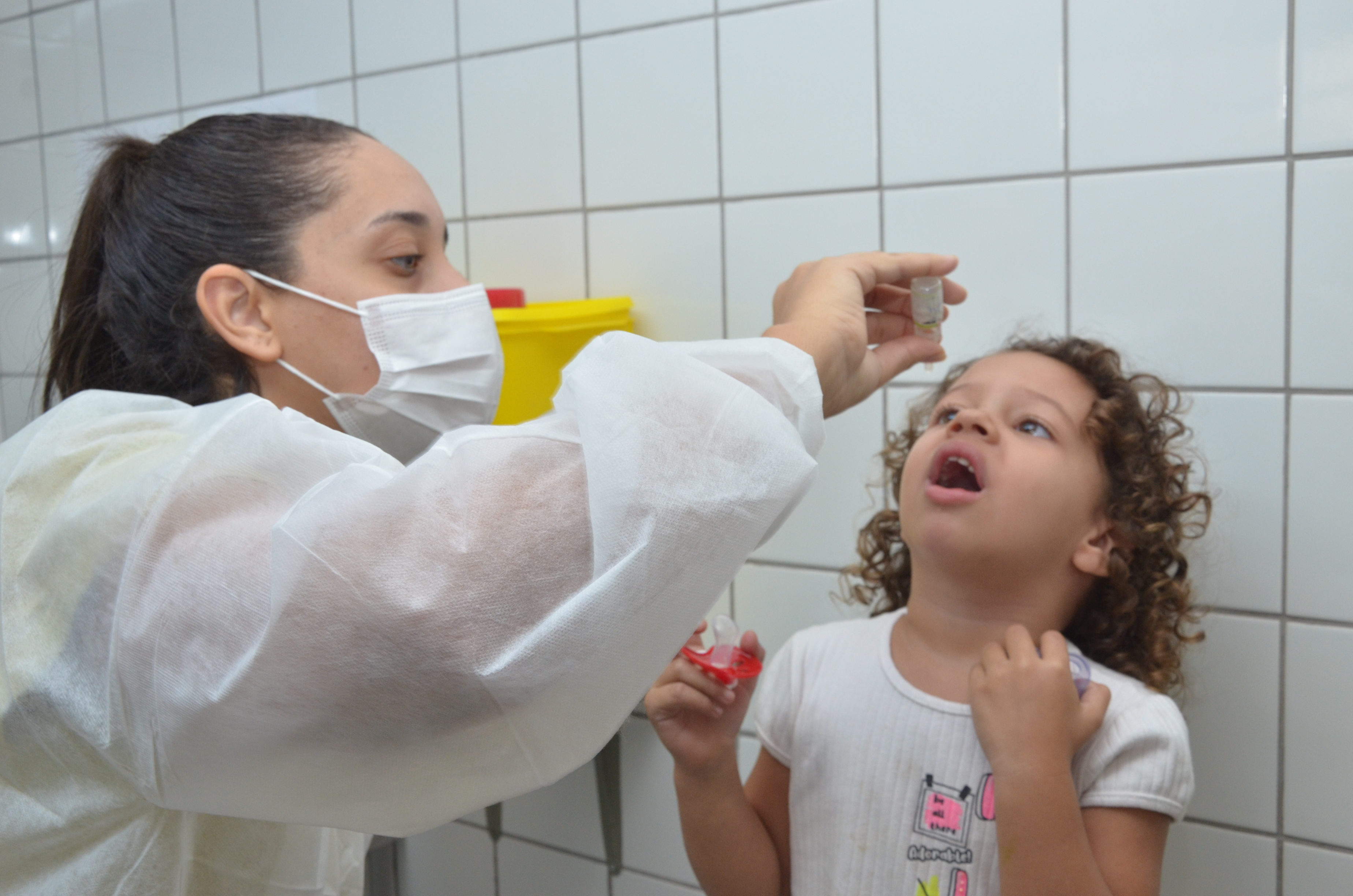 Saúde prorroga Campanha de Vacinação contra Poliomielite