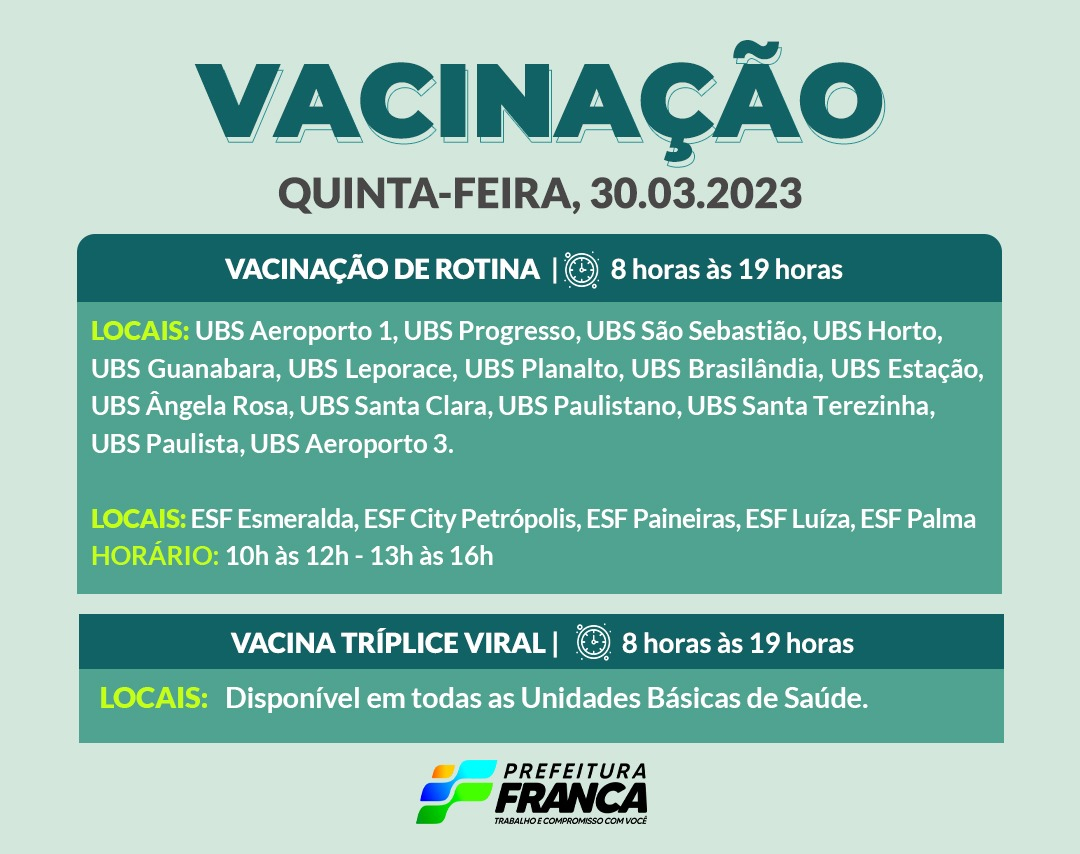 Vacinas de Rotina