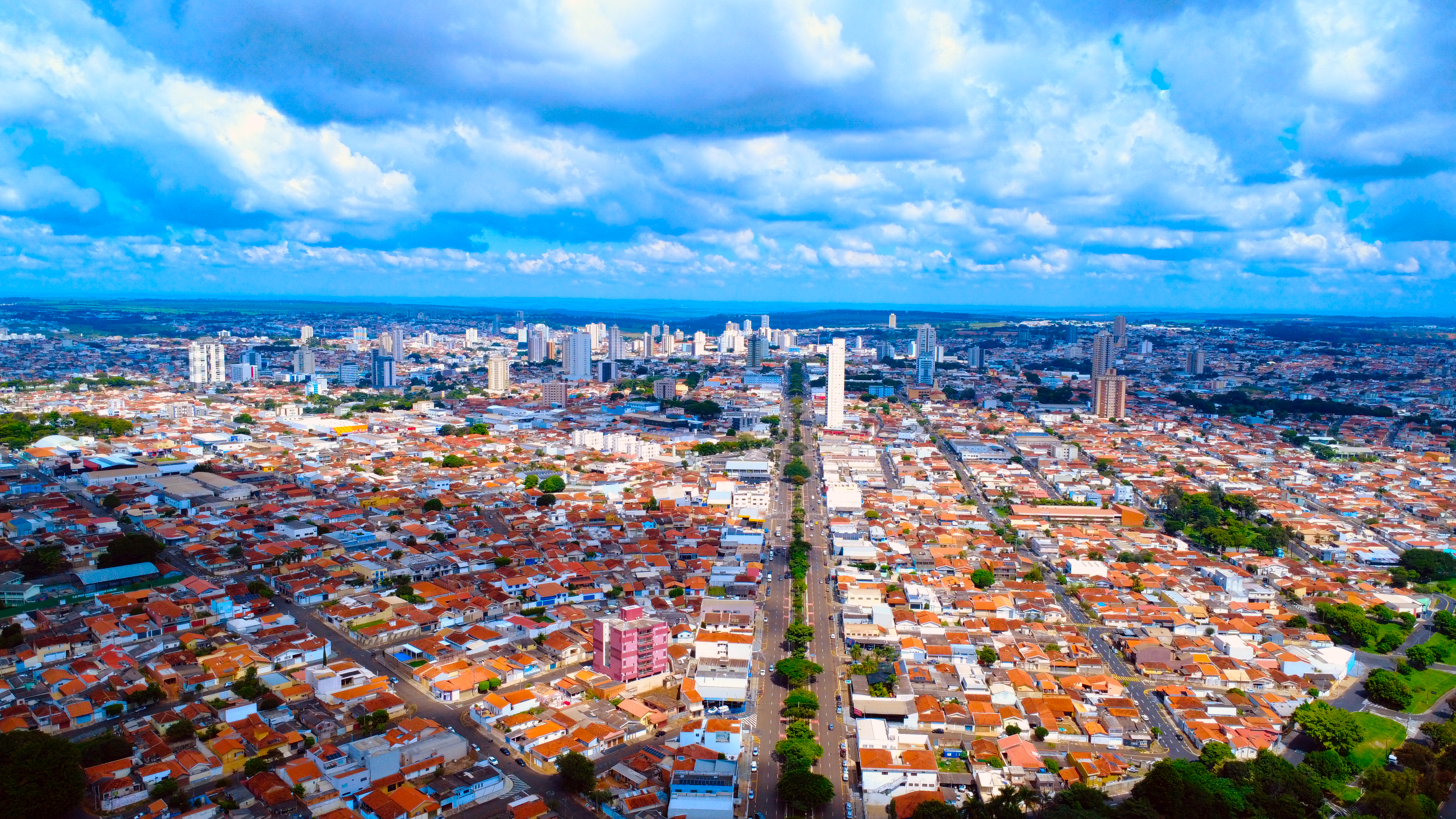 Vista da cidade de Franca